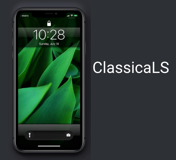 ClassicaLS is an iOS customization tweak for iOS 15.2