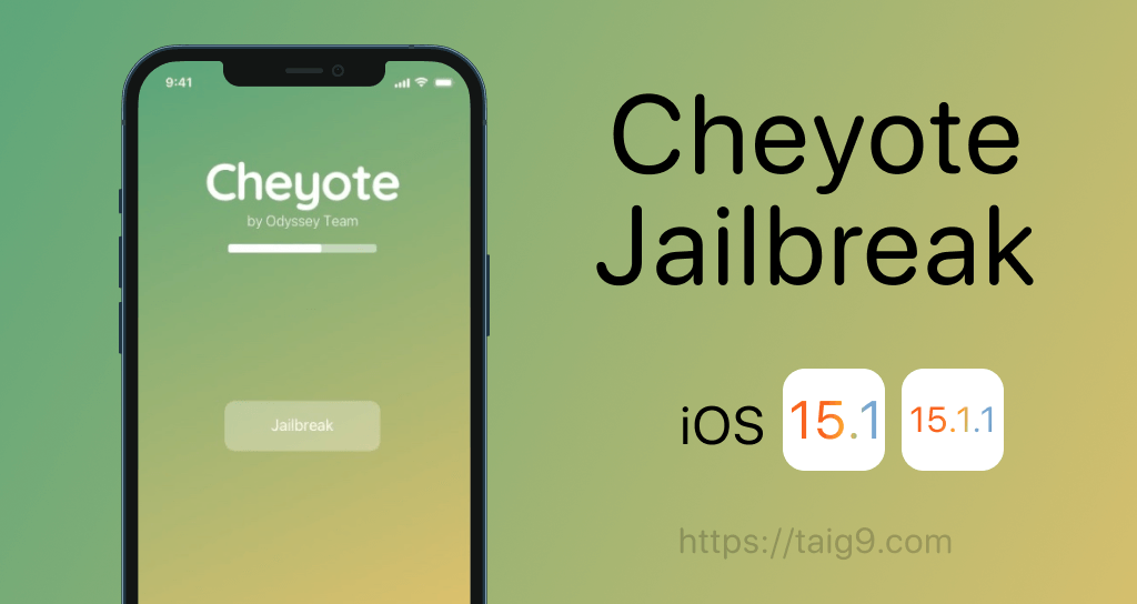 Cheyote iOS 15.1 - iOS 15.1.1 Jailbreak