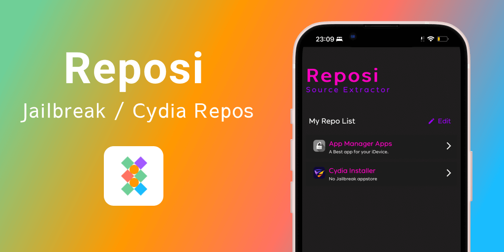 Reposi - iOS 16 Jailbreak Repo / Cydia Repo Installer