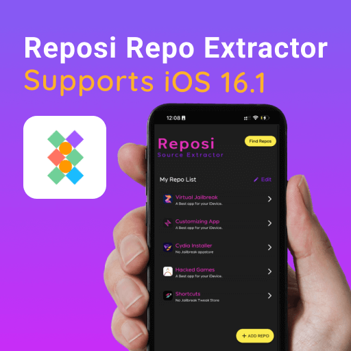 Reposi Jailbreak Repo / Cydia Repo Extractor for iOS 16.1