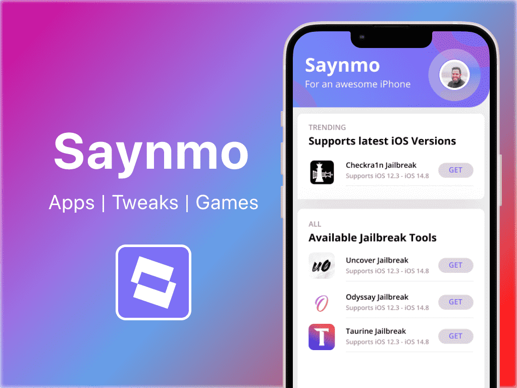 Saynmo - No jailbreak apps collection for iOS 15 - iOS 15.1
